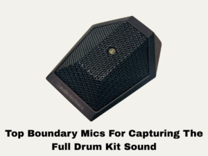 Top Boundary Mics For Capturing The Full Drum Kit Sound