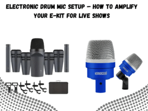 electronic drum mic setup