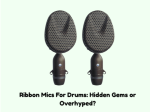 ribbon mics for drums