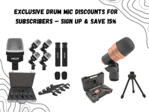 exclusive drum mic discounts