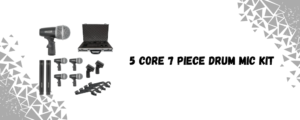 5 Core Snare Mic – Budget Mic That Actually Works
