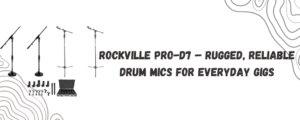 Rockville PRO-D7 Drum Mic Kit